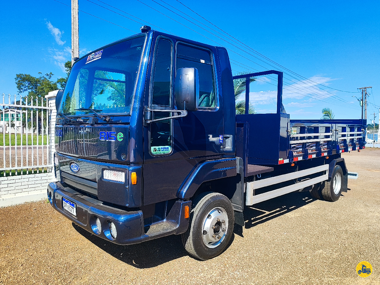 CAMINHAO FORD CARGO 815 Caçamba Basculante 3/4 4x2 Perin Veículos SARANDI RIO GRANDE DO SUL RS